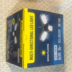 Multi-Directional LED Light - Black